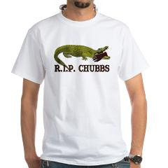 Happy Gilmore - R.I.P. Chubbs White T-Shirt