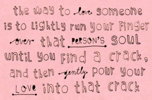 ... more than one favorite quote...so be prepared for a lot of quotes :D