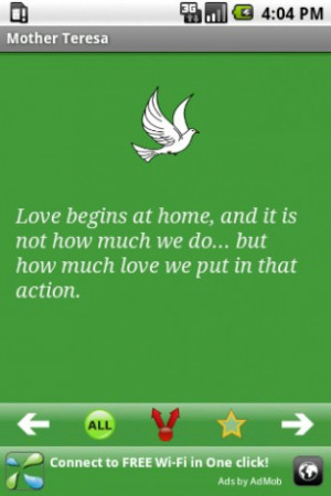 View bigger - Mother Teresa Quotes for Android screenshot