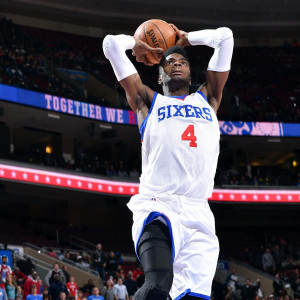 Nerlens Noel Behind the Back Feed for Two Bleacher Report
