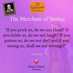 ... Merchant of Venice. One in our set of 20 Shakespeare Children's
