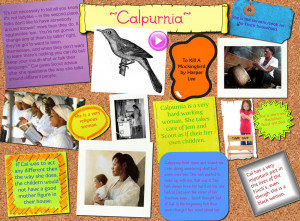 To Kill A Mockingbird Calpurnia Calpurnia- to kill a