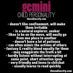 Gemini Child Personality. I still have it...I'm 47 years old now More