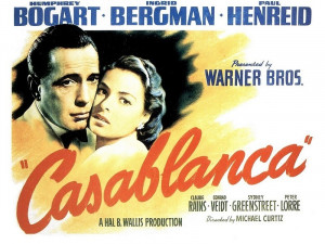 Classic Movies Casablanca movie poster