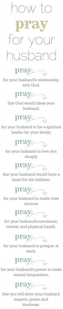 Prayer for my husband. LOVE IT