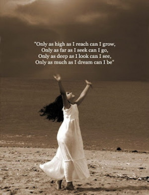 reach can i grow new beginning picture quote