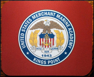 Us Merchant Marine Academy Logo Usmma Kings Point Mousepad picture