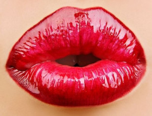 is a kiss with red lips more passionate well the kiss is from a more ...
