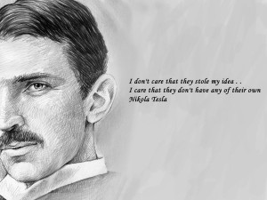 Nikola Tesla by Nitroniuminc