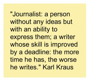 writerquote -- Karl Kraus