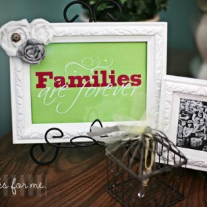 Families are Forever Printable #quotes #printable #family