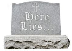 Lists of fun tombstone sayings and names More