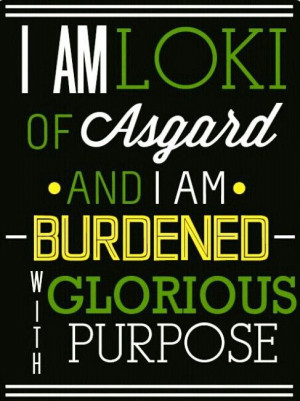 Avengers Loki Quote From