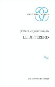 The Differend (French edition).jpg