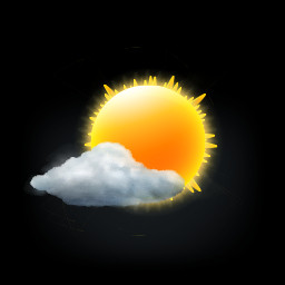 Weather forecast partly cloudy Image