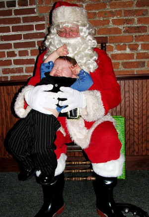 Top 10 Ways Kids are Scared of Santa