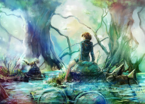 ... anime manga Nausicaa of the Valley of the Wind wallpaper background