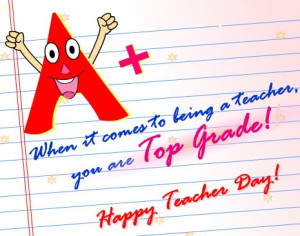 Teacher’s birthday wishes