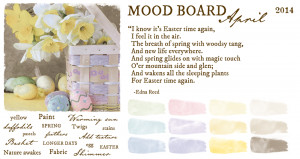 ... easter is approaching with new beginnings here is our new mood board