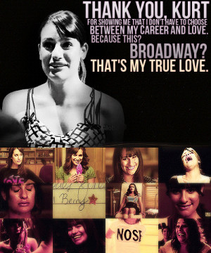 Glee Rachel Berry Quotes