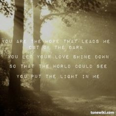 Brandon Heath - The Light In Me