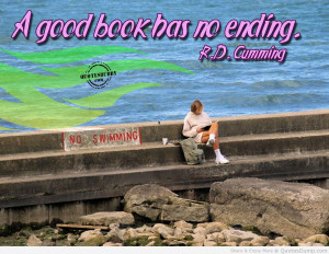 Good Book Has No Ending - Books Quotes