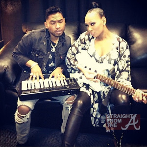 ... For 7th Studio Album! Hits Studio With Miguel and Future… [PHOTOS