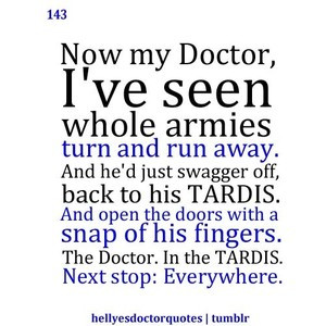 Hell Yes Doctor Who Quotes