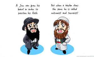 ... when a Muslim Does the same, he is called extremist and terrorists