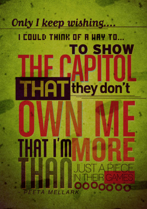 Hunger Games Trilogy Quotes in Pictures
