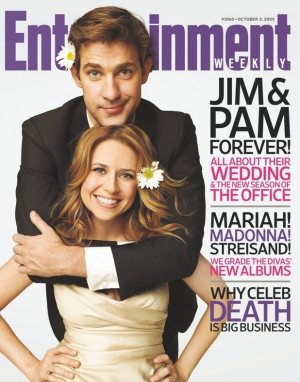 The Office Pam and Jim Wedding (Jam) Cover for EW