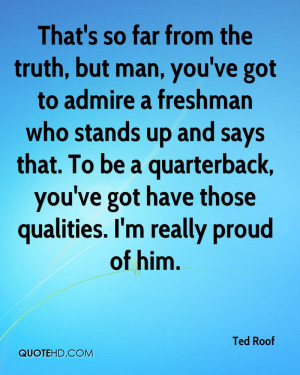 Ted Roof Quotes