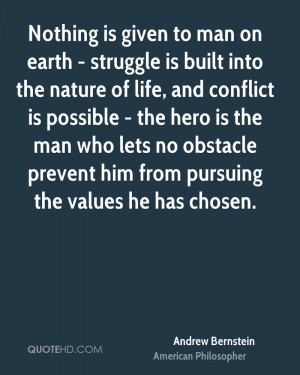 Andrew Bernstein Nature Quotes