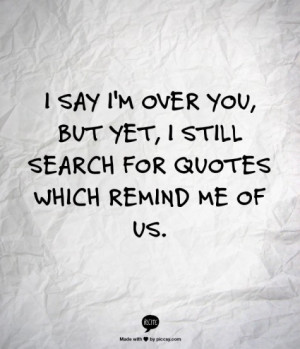 Over You Quotes