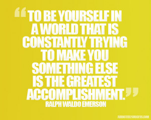 Ralph Waldo Emerson Success Picture Quotes