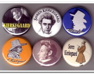 SOREN KIERKEGAARD buttons