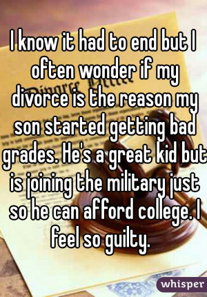 Do you relate to this story? Are you a divorced parent? Or a child of ...