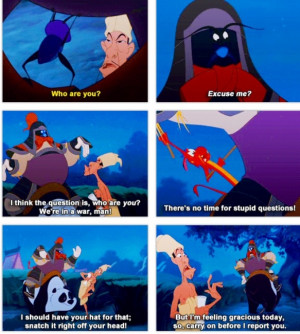 ... Funny Mulan Quotes, Disney Mulan, Mulan Mushu Quotes, Disney Character