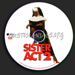 Sister Act 2 DVD Label