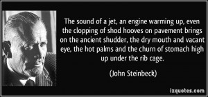 the clopping of shod hooves on pavement brings on the ancient shudder ...