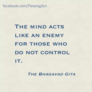 Bhagavad gita quotes, famous, wise, sayings, mind