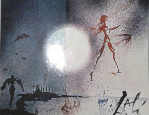 Salvador Dali - Psycho Cybernetics painting