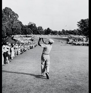 Ben Hogan's famous 1 iron on Merion's 18th to force playoff and ...