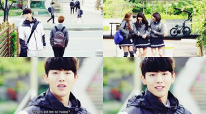 ... are you : school 2015, quotes, kdrama, kim so hyun and yook sung jae