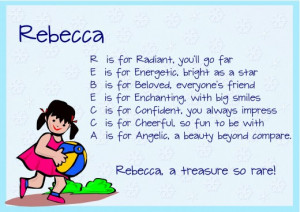 Acrostic Name Poems For Girls