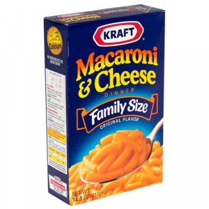 Free Box of Kraft Macaroni and Cheese if your Last Name is Chosen
