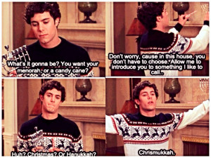 Ryan, The O.C. (1×13, “The Best Chrismukkah Ever”)