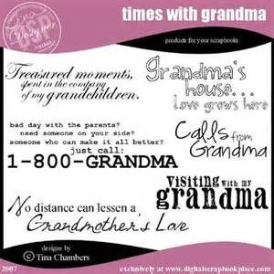 grandma quotes for scrapbooking