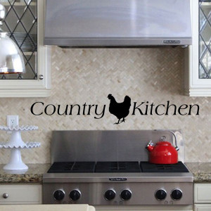 Country Kitchen Decal