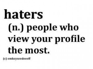 Haters - Facebook